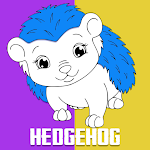 Cover Image of ダウンロード Blue Hedgehog Mania Coloring 1.7 APK