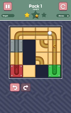 Ball Rolling Puzzle - Screenshot 1