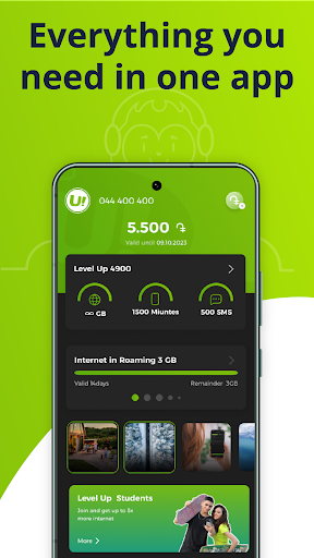 Android application Ucom screenshort