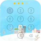 Applock Theme Snowing icon