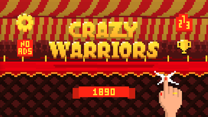 #1. Crazy Warriors (Android) By: Laurent Bakowski
