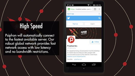 Psiphon Pro Mod Apk Latest Version Download Free (Subscribed) Gallery 3