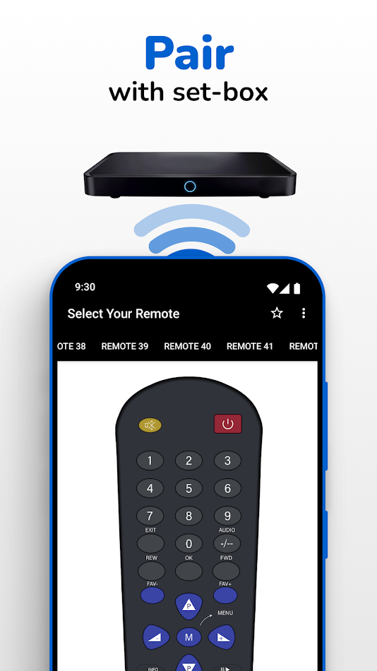 #5. DVB Remote Control (Android) 由: o16i Apps