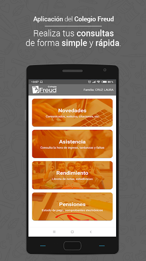 Android application Colegio Freud screenshort