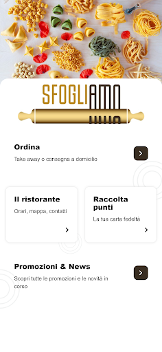 Android application SfogliAmo screenshort