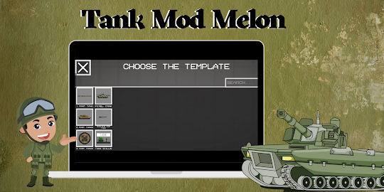 Mod Tank Melon Playground Skin