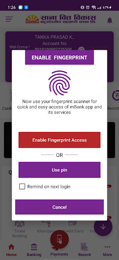 Android application Sana Bitta Bikas Smart App screenshort