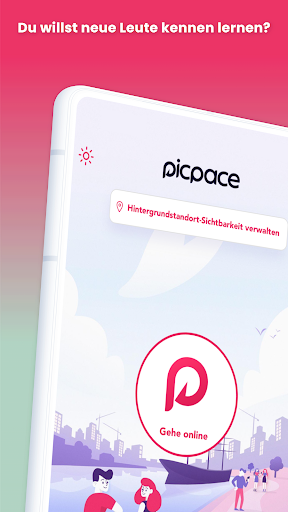 Android application picpace screenshort