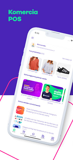 Android application Komercia Shops: Tienda online screenshort