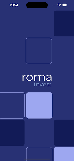 Android application Roma Invest screenshort