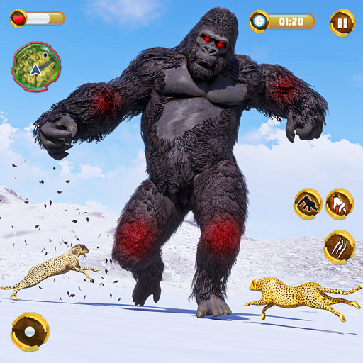Gorilla Game Wild Animal Games