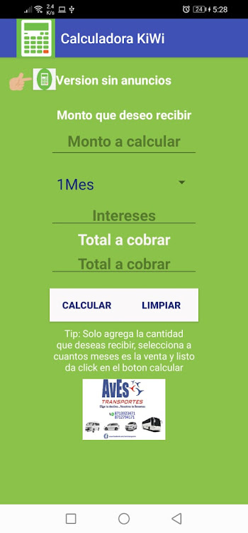 Calculadora KiWi - 1.170221 - (Android)