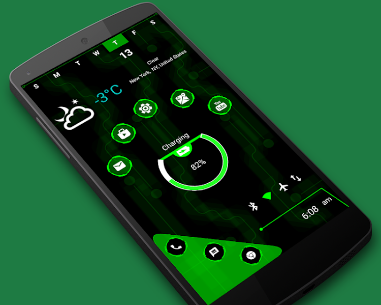Snappy Launcher 2 - futuristic - 13.0 - (Android)