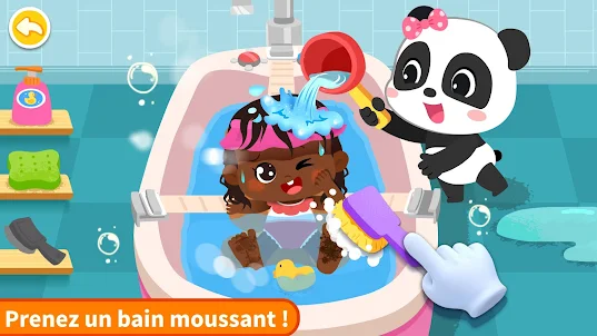 Jeux Panda : Soins Bébé Fille