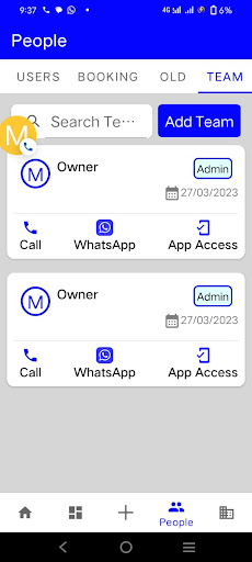 Android application Hariom Boys Hostel Admin screenshort