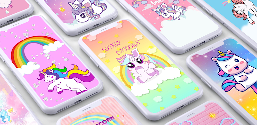 Android application Cute Unicorn Wallpapers screenshort