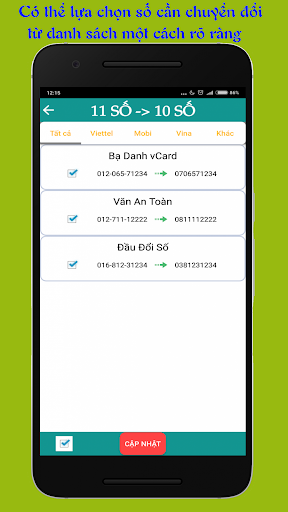 Chuyển đổi đầu số
