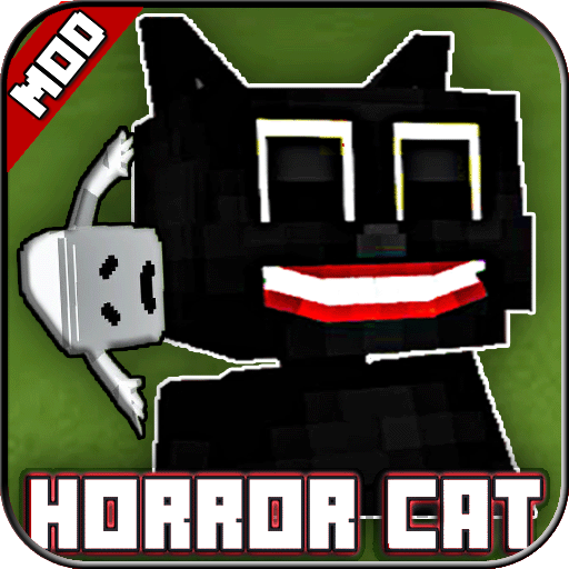 Scary Cartoon Cat Mod For MCPE