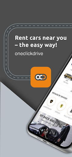 Android application OneClickDrive Car Rental screenshort