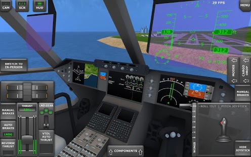 Turboprop Flight Simulator 3D Screenshot