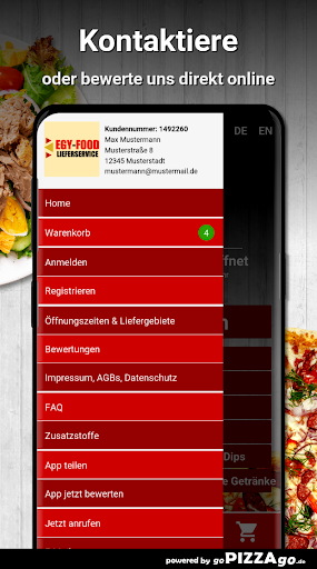 Egy-Food Frankfurt am Main Screen 3