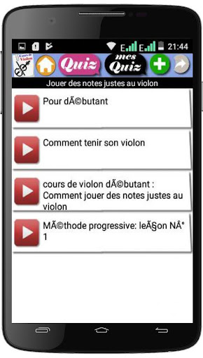 Cours de Violon Screen 3