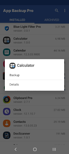 App Backup Pro – apk restore v1.0.1 Android