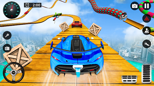Car Stunt Racing: Mega Ramp