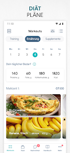 Fitness: Workout Trainingsplan Screenshot