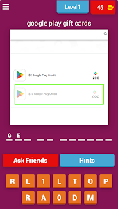 Google Play Quiz Game