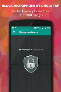 Microphone Blocker PRO MOD APK by FRENZYCODERS 1