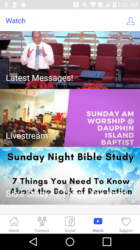Dauphin Island Baptist Church Screen 2