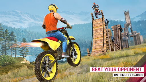 Android application Bike Racing Game GT Bike Stunt screenshort