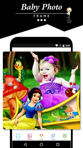 Android application Baby Photo Frame screenshort