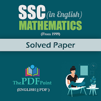 SSC Mathematics 2021 - English Version