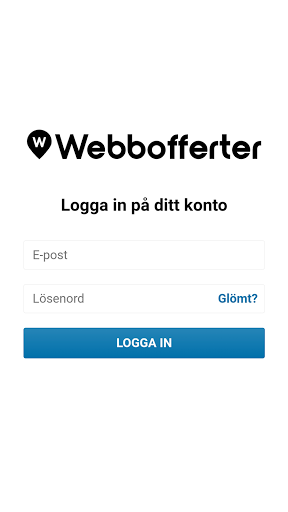 Webbofferter Screen 2
