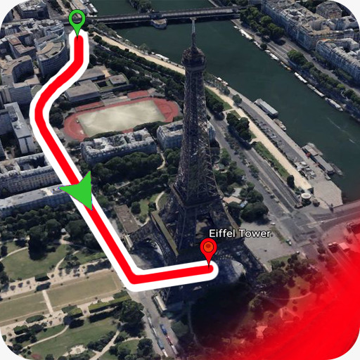 Live Street Map-Near Me-GPS  Icon