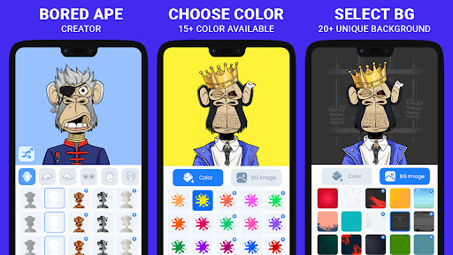 Bored Ape Maker - NFT Art Screen 2