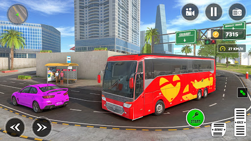 Bus Simulator 3D: Bus Games Screen 3
