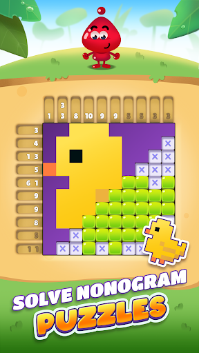 Android application Nono Crossing Picture Nonogram screenshort