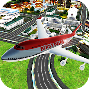 Tourist Airplane Flight Pilot Simulator 2017 3D
