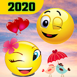 Cover Image of ดาวน์โหลด Moving Emoji Animated Stickers  APK