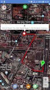 Maps Route Finder Screenshot