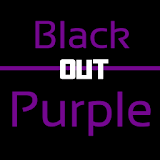 Blackout Purple Keyboard Skin icon