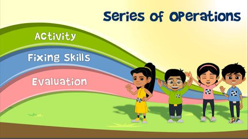 Android application Series of Operations (MDAS) screenshort
