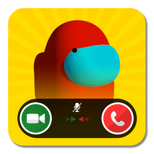 Video call from Among Us Impostors - Chat and Call
