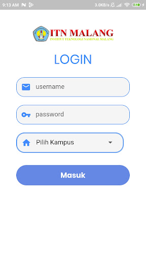 Android application MASTER ITN screenshort