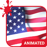 American Animated Custom Keyboard + Live Wallpaper icon