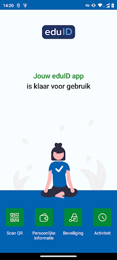 Android application eduID screenshort