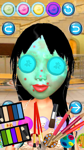 Princess Game Salon Angela 3D - Talking Princess apktreat screenshots 1